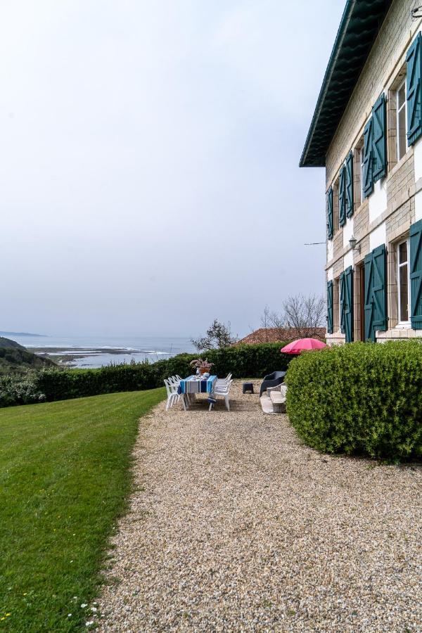 Maison De Maitre Piscine Vue Ocean - Bidart Bagian luar foto
