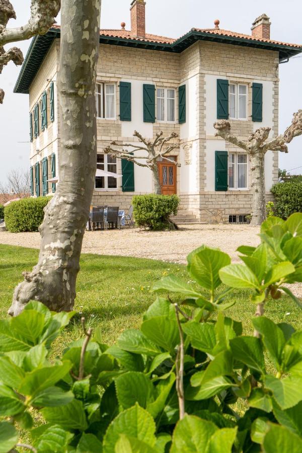 Maison De Maitre Piscine Vue Ocean - Bidart Bagian luar foto
