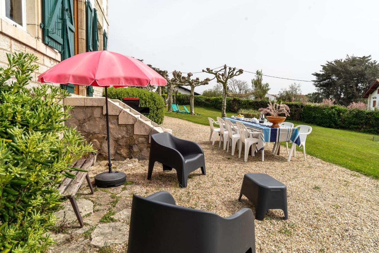 Maison De Maitre Piscine Vue Ocean - Bidart Bagian luar foto