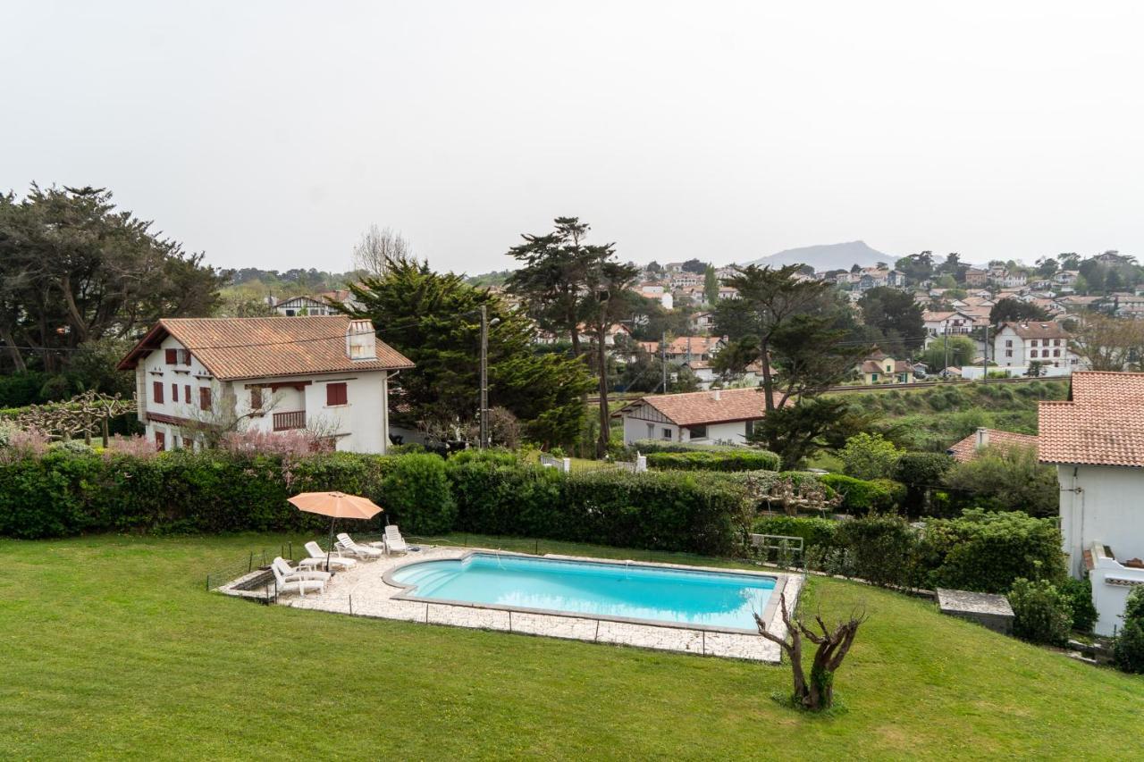 Maison De Maitre Piscine Vue Ocean - Bidart Bagian luar foto